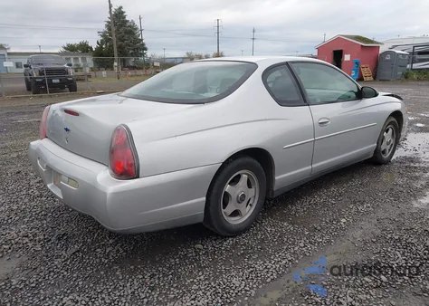 2003 Chevrolet Monte Carlo Ls из США, поврежденный, VIN 2G1WW12E539321879